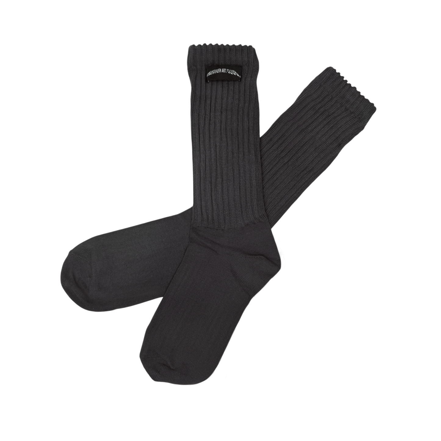 Graphite Grey Crew Sock
