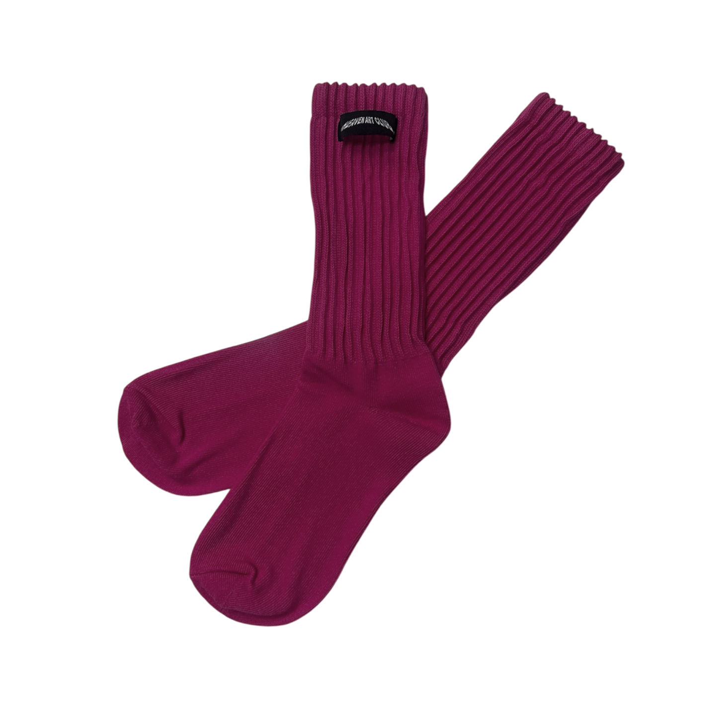 Rasberry Pink Crew Sock