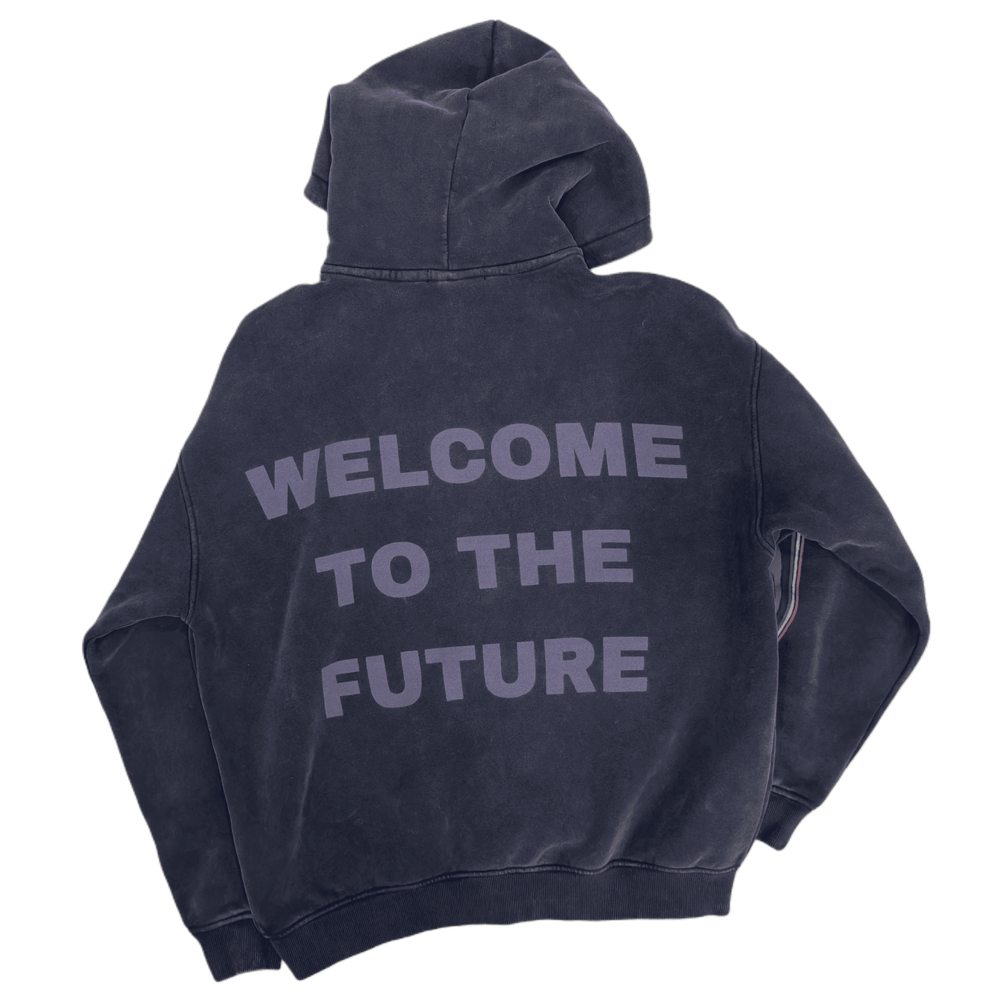 Navy Blue Zip Hoodie