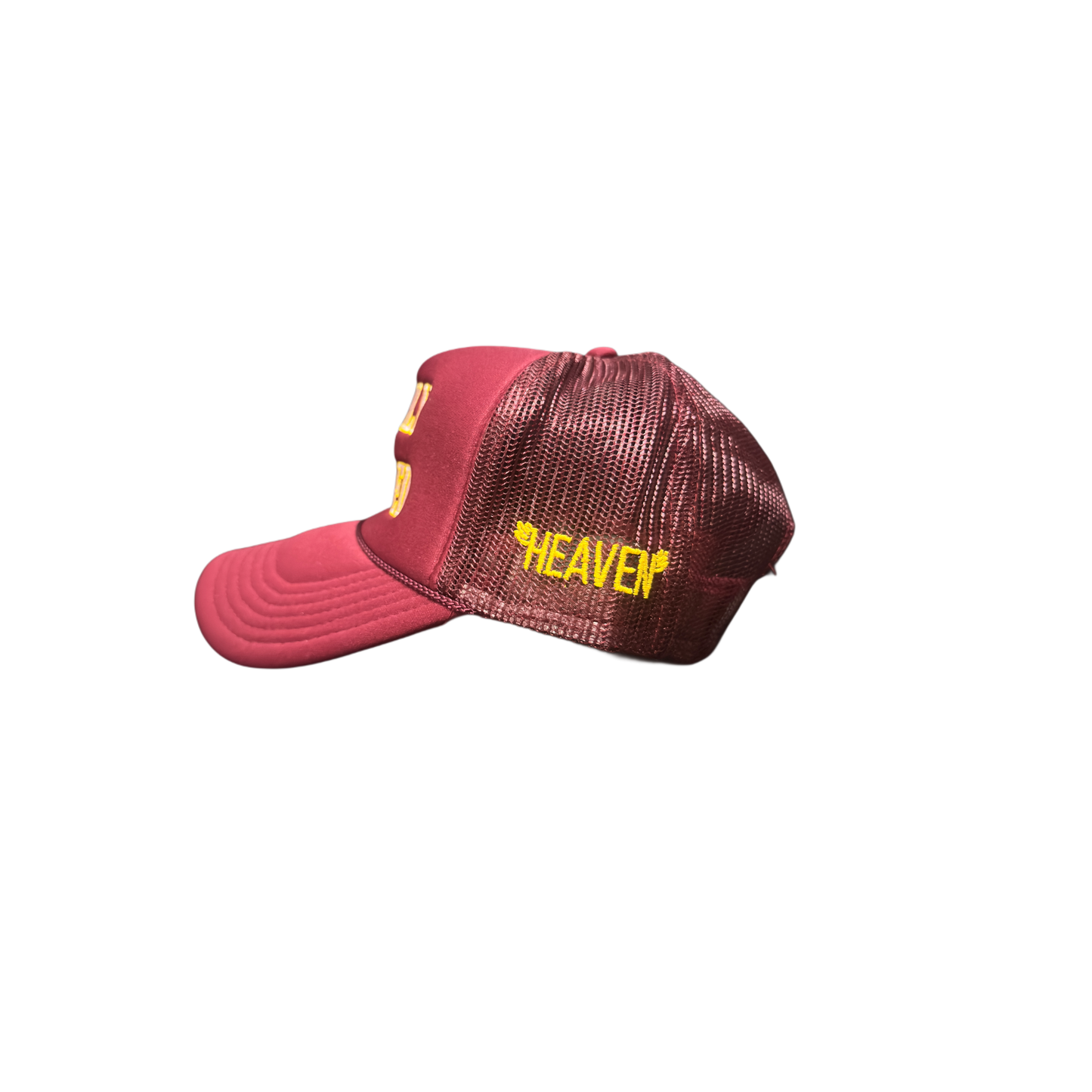 Burgundy "Highly Favored" Otto Trucker Cap