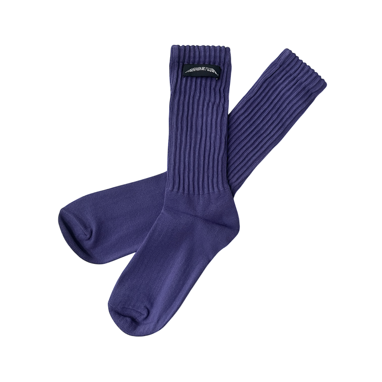 Grape Purple Crew Sock