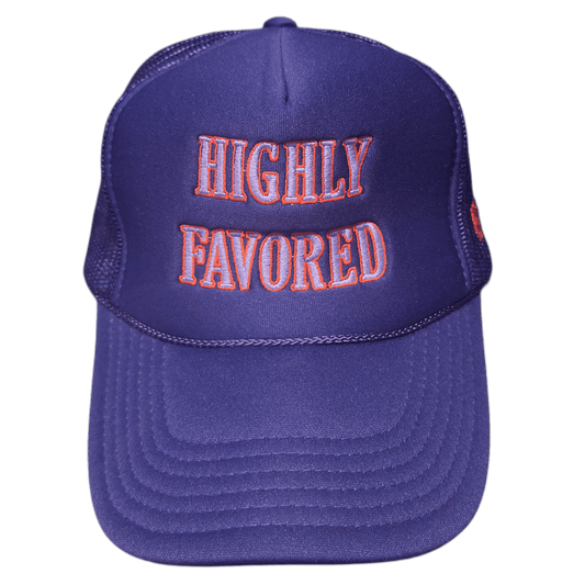 Purple Trucker Cap