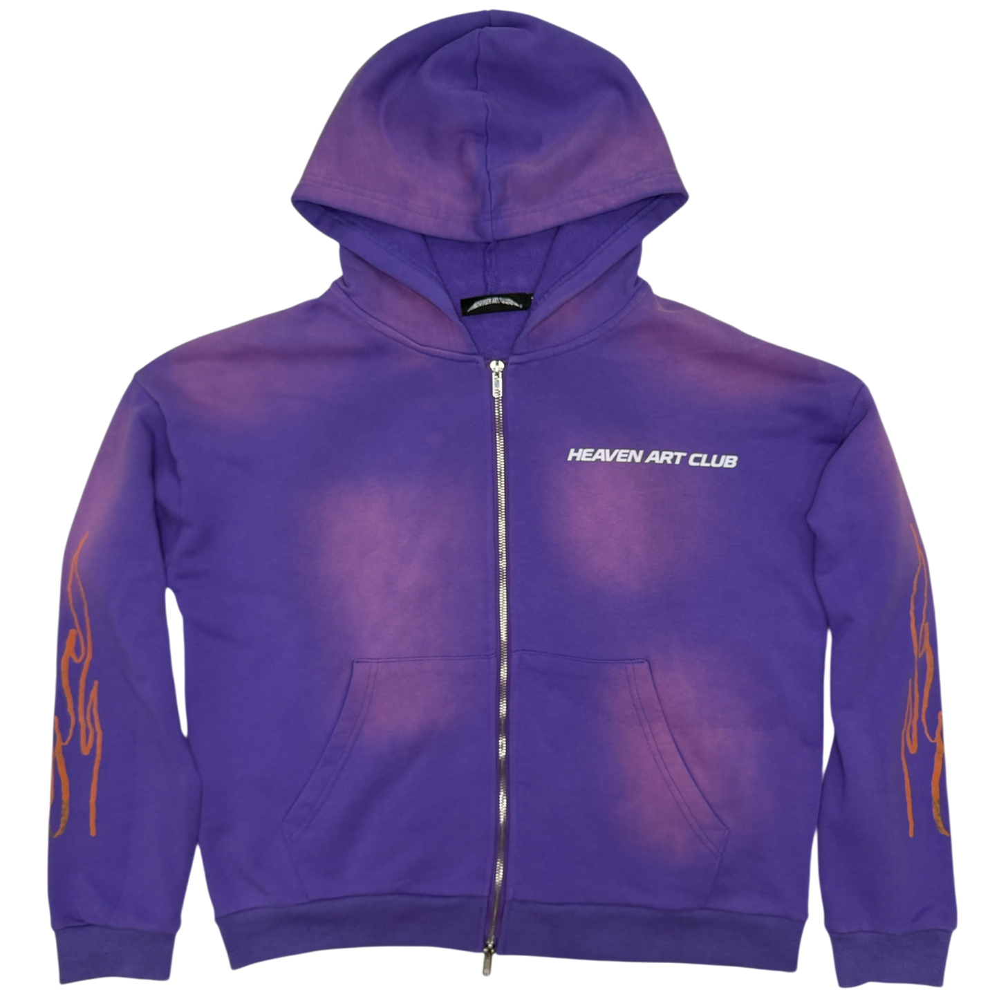 Purple Sunset Zip Hoodie